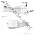FREIGHTLINER Business Class M2 Cooling Assy. (Rad., Cond., ATAAC) thumbnail 1