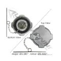 FREIGHTLINER CASCADIA FUEL CAP thumbnail 3