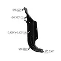 FREIGHTLINER CASCADIA HOOD PARTS thumbnail 1