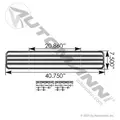 FREIGHTLINER CORONADO 132 Grille thumbnail 2