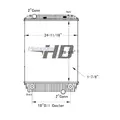 FREIGHTLINER FL50 RADIATOR ASSEMBLY thumbnail 3