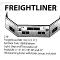 FREIGHTLINER FLD120 1989-2003 BUMPER ASSEMBLY, FRONT thumbnail 1