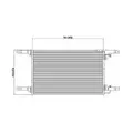 FREIGHTLINER FLD120 AIR CONDITIONER CONDENSER thumbnail 2