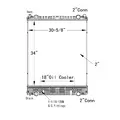 FREIGHTLINER M2 106 RADIATOR ASSEMBLY thumbnail 3