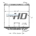 FREIGHTLINER M2 106 RADIATOR ASSEMBLY thumbnail 3
