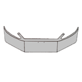 FREIGHTLINER M2 112 2004-2012 BUMPER ASSEMBLY, FRONT thumbnail 1