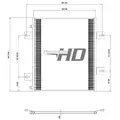 FREIGHTLINER MT45 AIR CONDITIONER CONDENSER thumbnail 2