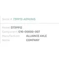 Freightliner ST120 Axle Assy, Fr (4WD) thumbnail 5