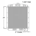 GMC C3500HD RADIATOR ASSEMBLY thumbnail 2