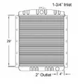GMC C3500HD RADIATOR ASSEMBLY thumbnail 2