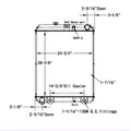 HINO 238 RADIATOR ASSEMBLY thumbnail 1