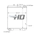 HINO 258 RADIATOR ASSEMBLY thumbnail 2