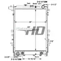 HINO 338 RADIATOR ASSEMBLY thumbnail 1