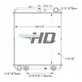 HINO HDC010258 RADIATOR ASSEMBLY thumbnail 2