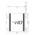 INTERNATIONAL 4200 Air Conditioner Condenser thumbnail 1