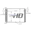 INTERNATIONAL 4300 RADIATOR ASSEMBLY thumbnail 2