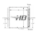 INTERNATIONAL 4300 RADIATOR ASSEMBLY thumbnail 3