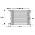 INTERNATIONAL 4900 AIR CONDITIONER CONDENSER thumbnail 2