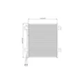 INTERNATIONAL 5500I AIR CONDITIONER CONDENSER thumbnail 2