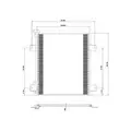 INTERNATIONAL 5600I AIR CONDITIONER CONDENSER thumbnail 2