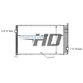 INTERNATIONAL 7300 RADIATOR ASSEMBLY thumbnail 2