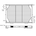 INTERNATIONAL 8300 RADIATOR ASSEMBLY thumbnail 2
