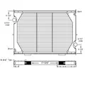 INTERNATIONAL 8300 RADIATOR ASSEMBLY thumbnail 2