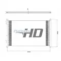 INTERNATIONAL 8600 Air Conditioner Condenser thumbnail 3