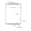 INTERNATIONAL 8600 RADIATOR ASSEMBLY thumbnail 3