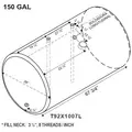 INTERNATIONAL 9200 1988-1997 FUEL TANK thumbnail 2