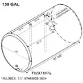 INTERNATIONAL 9200 1988-1997 FUEL TANK thumbnail 2