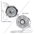 INTERNATIONAL 9400 FUEL CAP thumbnail 1