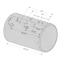 INTERNATIONAL 95-104 GALLON FUEL TANK thumbnail 2