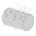INTERNATIONAL 95-104 GALLON FUEL TANK thumbnail 2