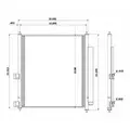 INTERNATIONAL MV AIR CONDITIONER CONDENSER thumbnail 2