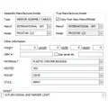 INTERNATIONAL PROSTAR 122 MIRROR ASSEMBLY CABDOOR thumbnail 3