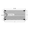 INTERNATIONAL Prostar Air Conditioner Condenser thumbnail 2
