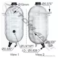 International 8600 Radiator Overflow Bottle  Surge Tank thumbnail 1