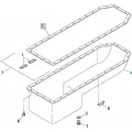 International DT466B Oil Pan thumbnail 2