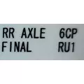 Isuzu 6CP Axle Assembly, Rear thumbnail 5