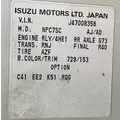 Isuzu G-73 Axle Assembly, Rear thumbnail 6