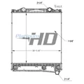 KENWORTH T480 RADIATOR ASSEMBLY thumbnail 1