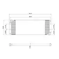 KENWORTH T600 AIR CONDITIONER CONDENSER thumbnail 3
