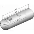 KENWORTH T600 FUEL TANK thumbnail 2