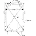 KENWORTH T660 RADIATOR ASSEMBLY thumbnail 2