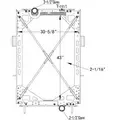 KENWORTH T660 RADIATOR ASSEMBLY thumbnail 2