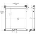 Komatsu CD110R Engine Oil Cooler thumbnail 1