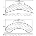 MACK CF6000 Brake Shoes thumbnail 3