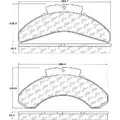 MACK CF6000 Disc Brake Pad thumbnail 3