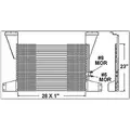 MACK CH613 AIR CONDITIONER CONDENSER thumbnail 3